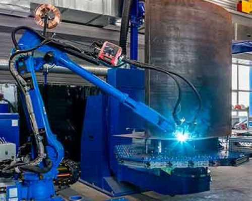 Conception et fabrication de robots industriels